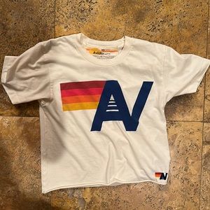 AN Logo Boyfriend Cropped Tee